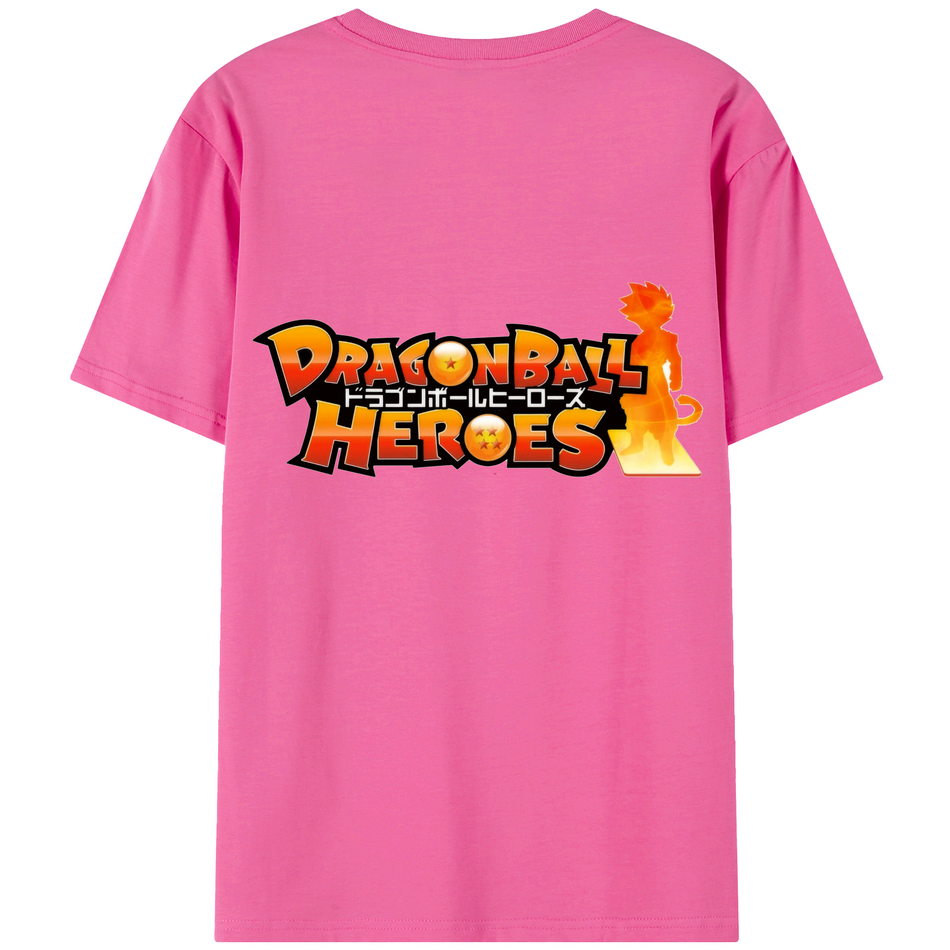 （画像用） ドラゴンボール DRAGON BALL レディース半袖Tシャツ(バックプリント)